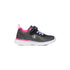 Sneakers nere e fucsia in tessuto con lacci elastici Champion Softy Sparkling G Ps, Brand, SKU s343500024, Immagine 0